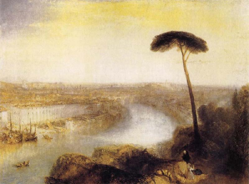 J.M.W. Turner Rome from Mount Aventine oil painting image